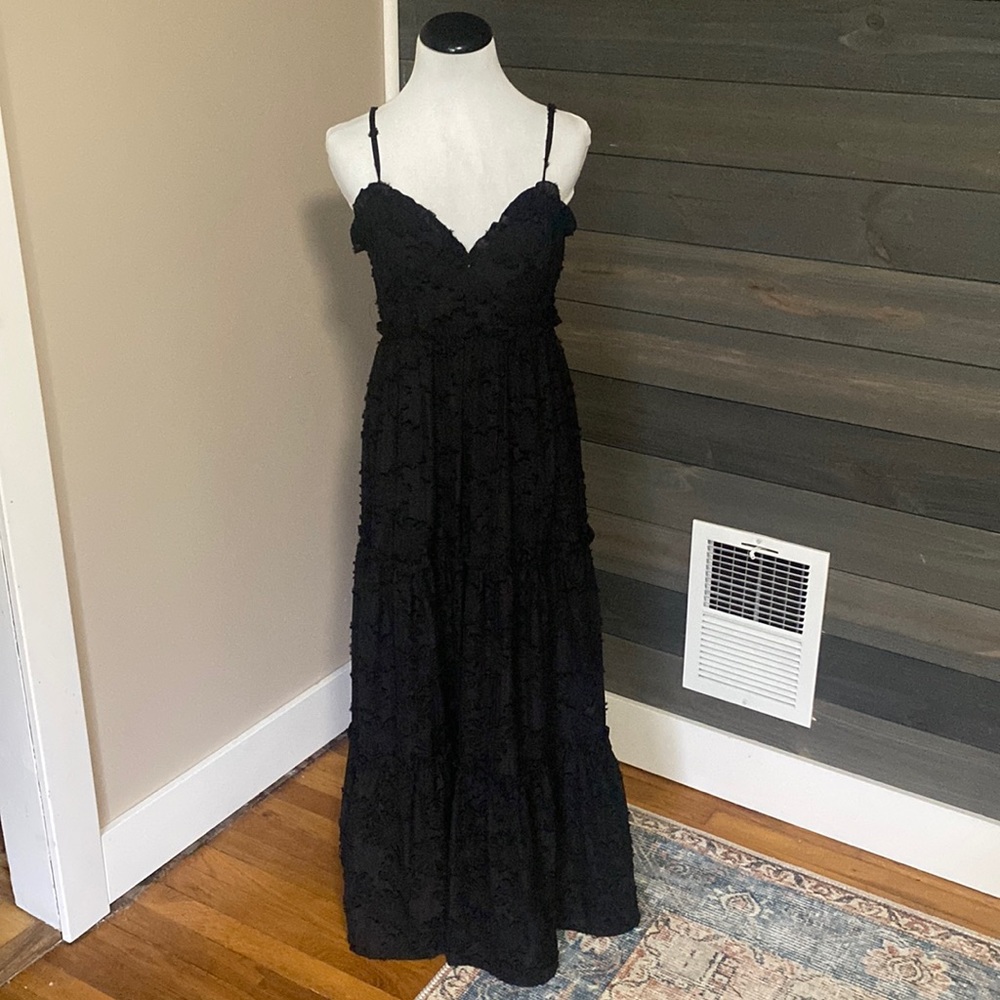 Altar’d State Black Floral Dress